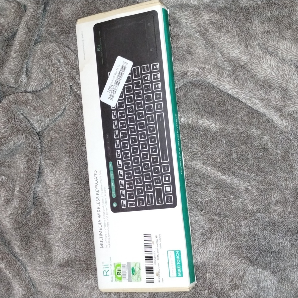 ⭐RII Multimedia Wireless Keyboard Real Internal Idea New